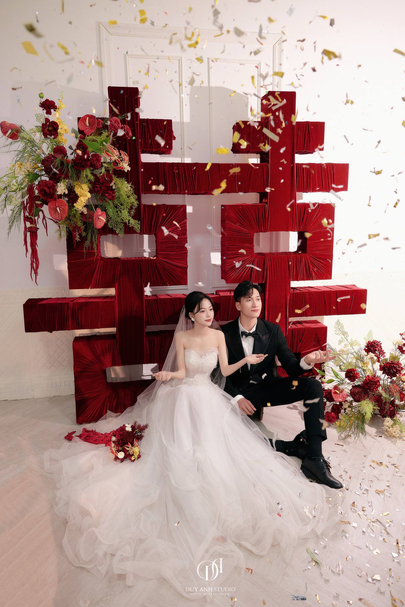 Chụp ảnh cưới trong studio - DuyAnh Studio - Lập Thạch, Sông Lô